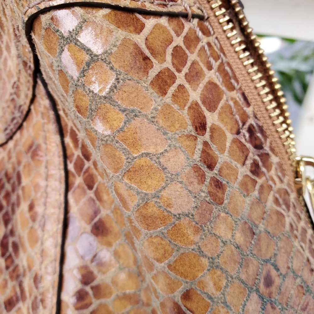AUTHENTIC MICHAEL KORS SNAKESKIN HOBO - Picture 7 of 8